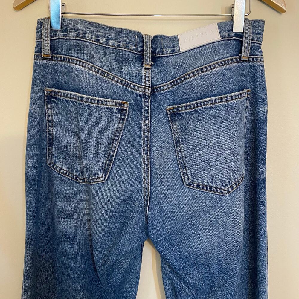 PISTOLA Presley High Rise Roller Blue Jeans in Alternatives Size 26 - Picture 8 of 10